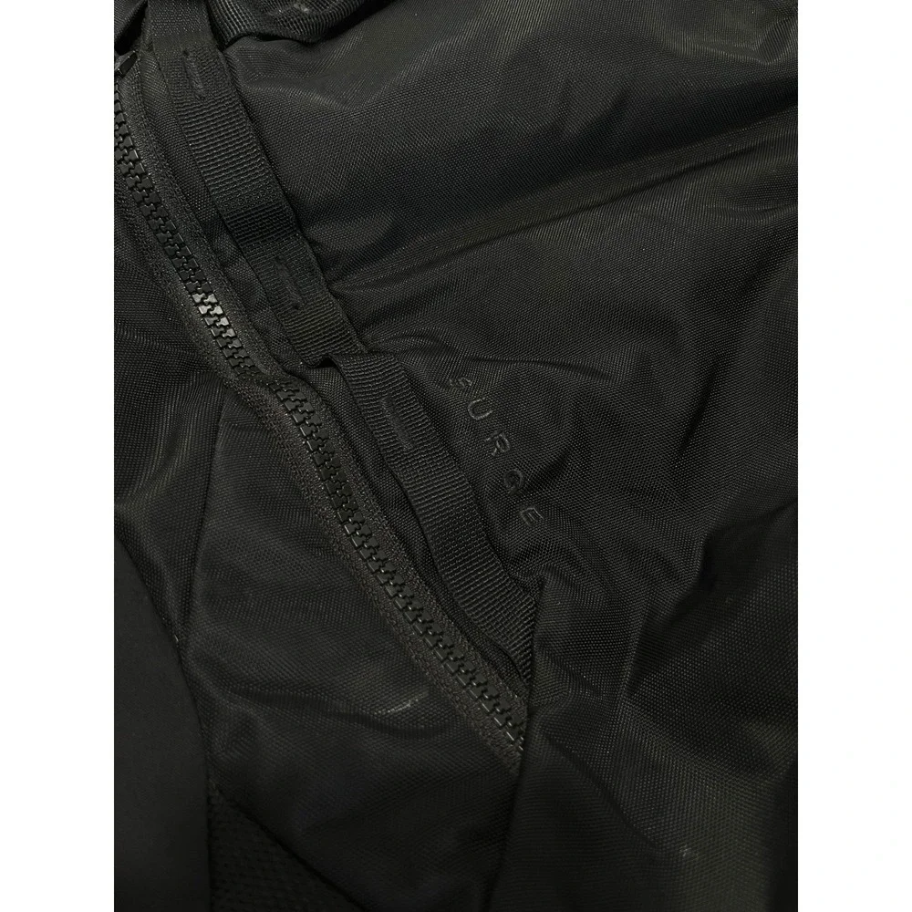 The North Face Surge Backpack Black FlexVent Laptop Travel Bag NF0A3ETV Flaws